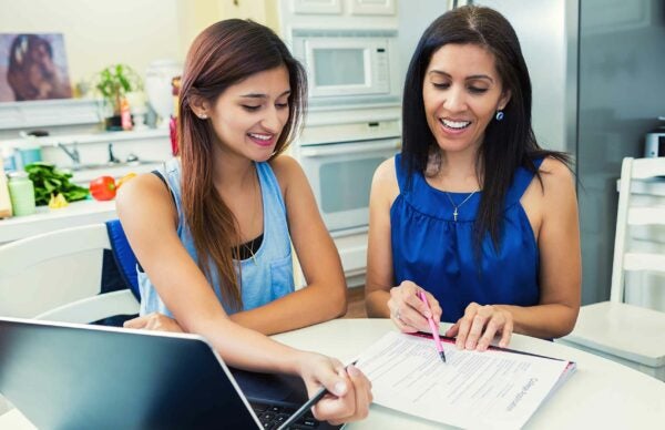 two women loan process