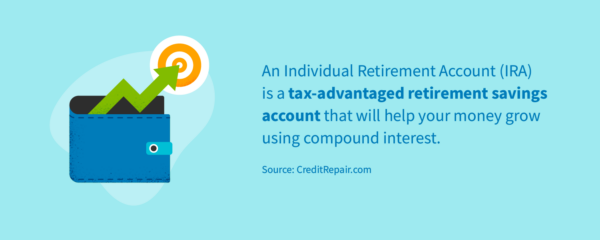 An IRA is a tax-advantaged retirement savings account