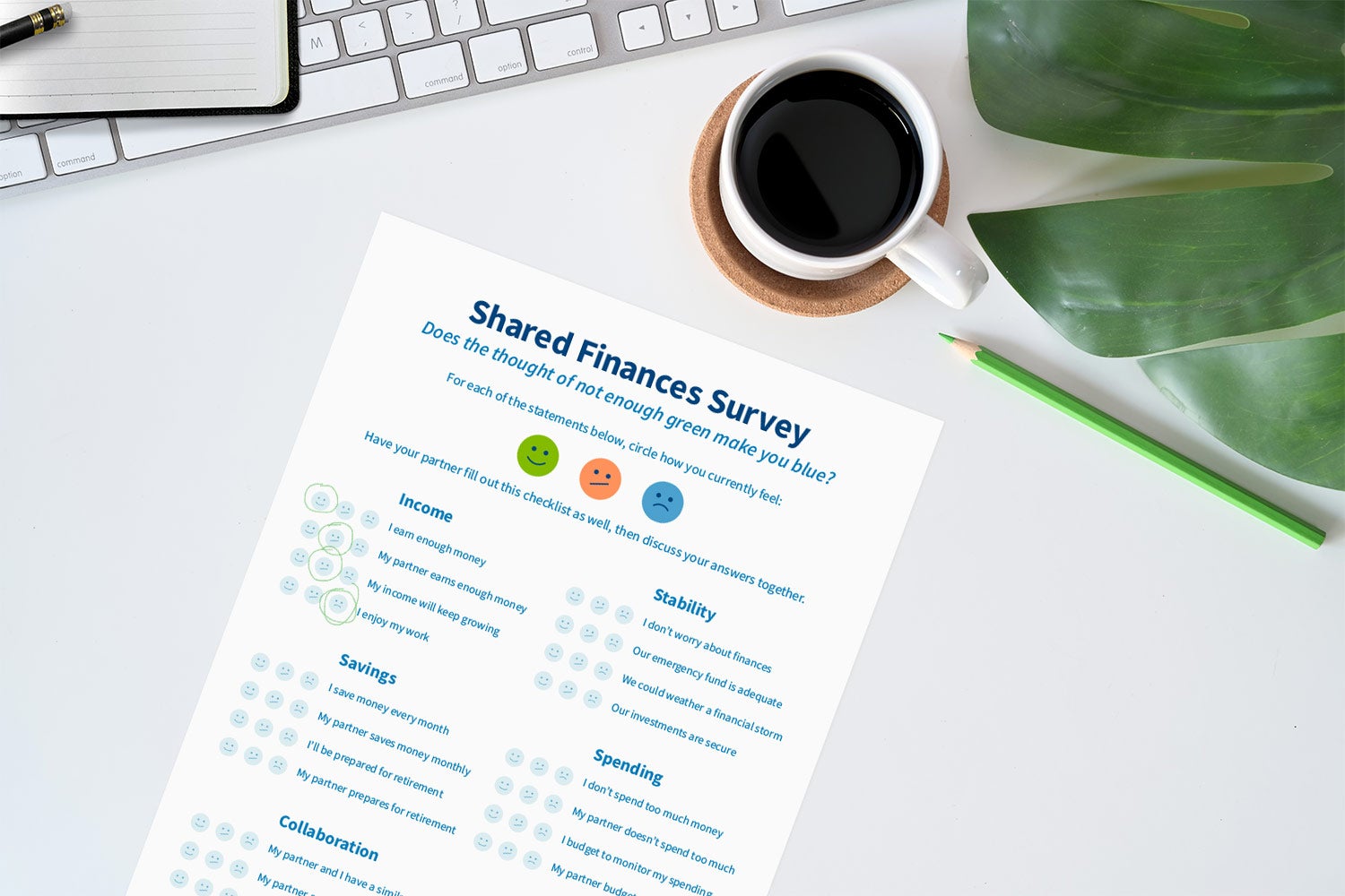 Shared finances survey