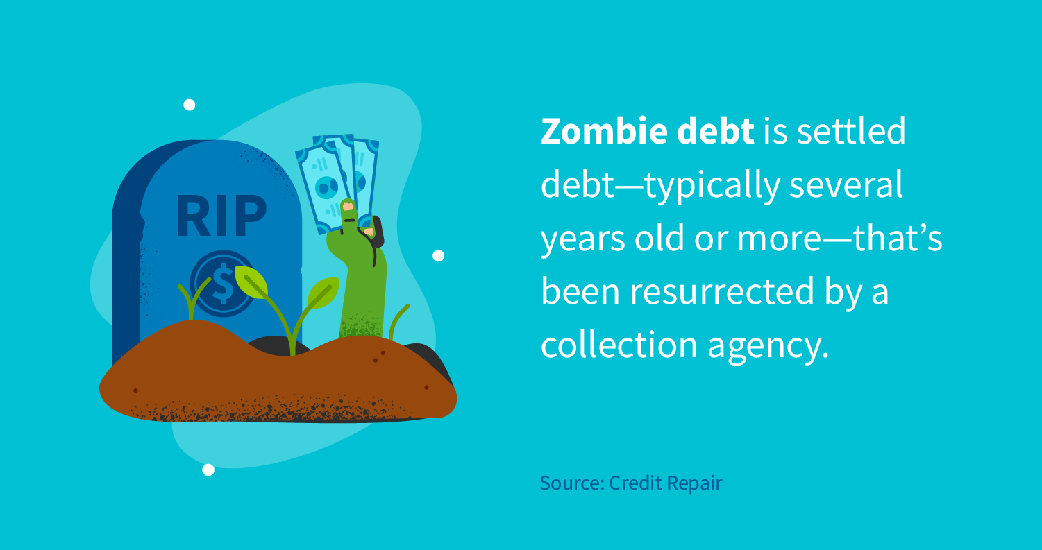 Zombie debt is settled debt
